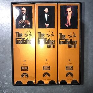 The Godfather Collection: Parts 1-2-3 VHS